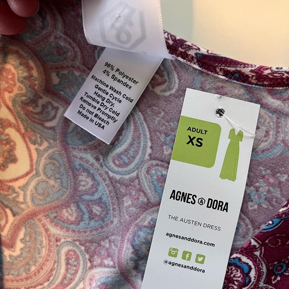 MAXI DRESS RUSTIC RUSE WOMENS XS MAXI NWT AGNES & DORA POCKETS - Picture 3 of 6